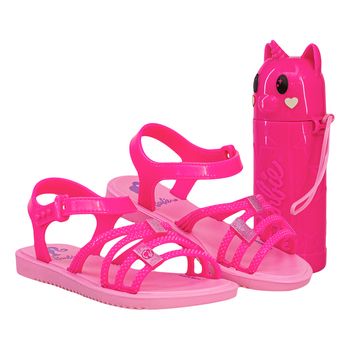 Sandalia-Rosa-Kids-Multiplas-Tiras-|-Barbie-Tamanho--25---Cor--ROSA-MEDIO-0